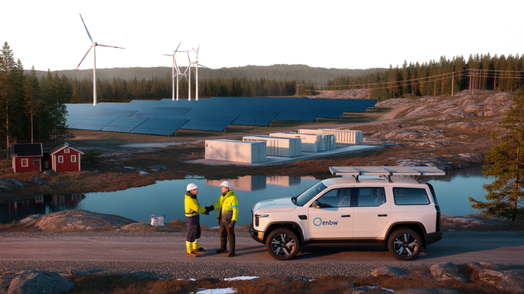 adquisición de plataforma de renovables EnBW Suecia