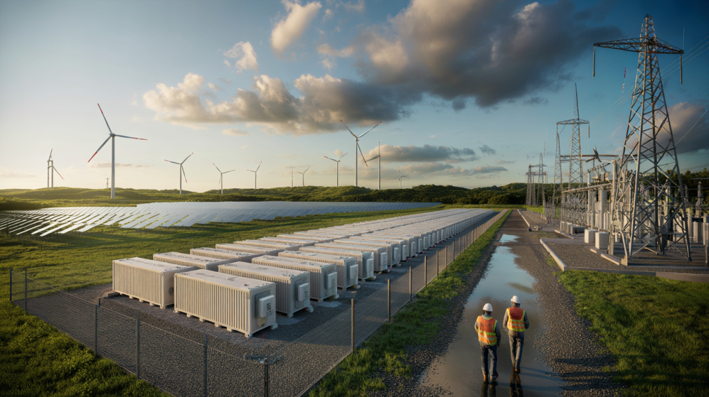 almacenamiento de energía 120 MW Alemania