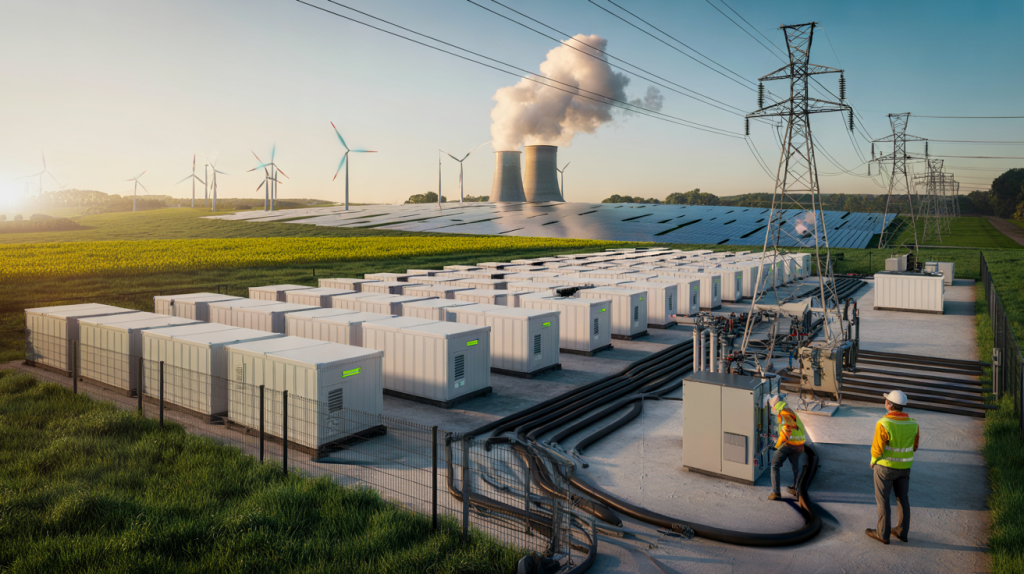 almacenamiento de energía Alemania (BESS)