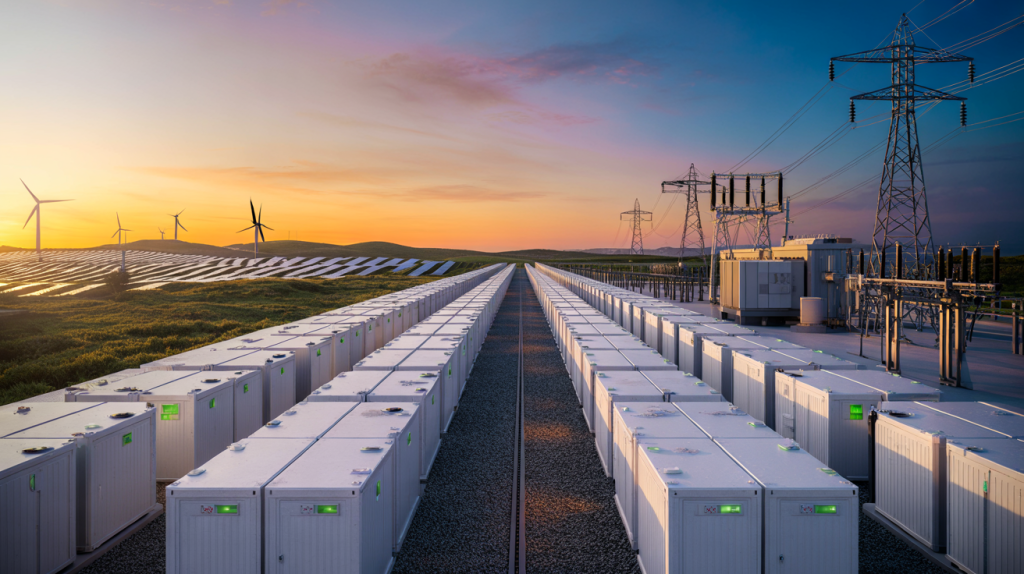 almacenamiento energético con baterías 135 MWh