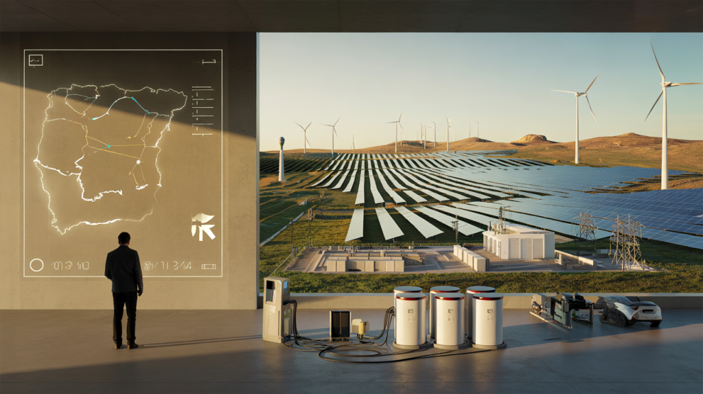 automatización de energías renovables en España