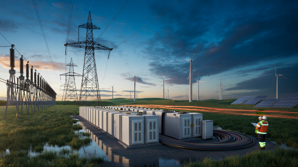baterías para la red eléctrica en Alemania