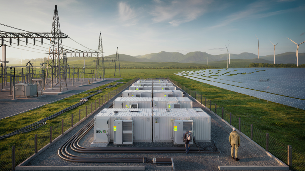 battery energy storage Romania