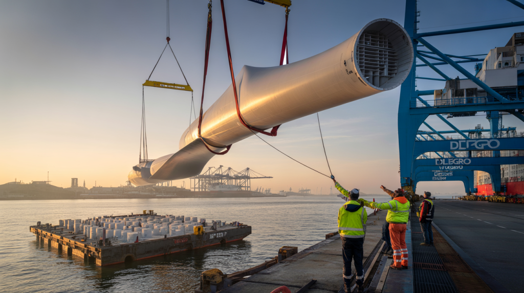 deugro Antwerp wind components