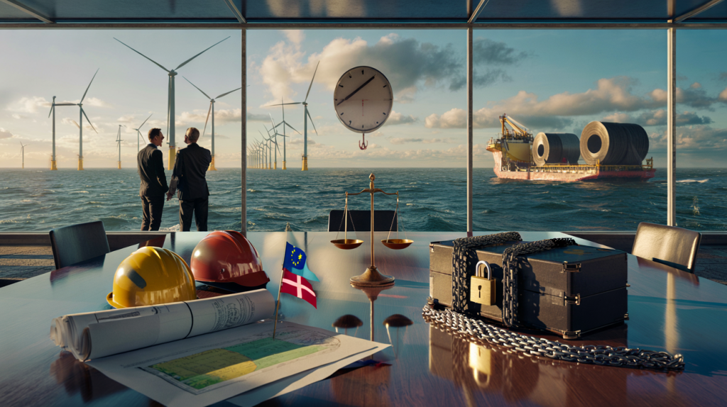 disputa legal eólica offshore Dinamarca
