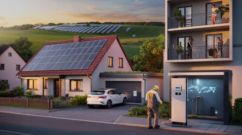 energía solar Alemania 2025