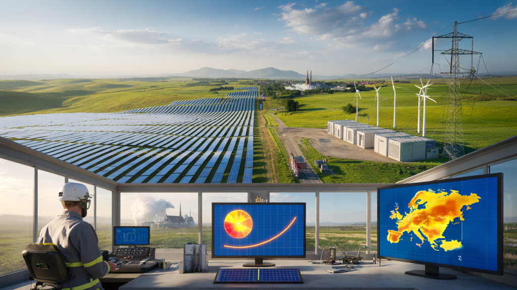 energía solar lidera generación eléctrica en Europa