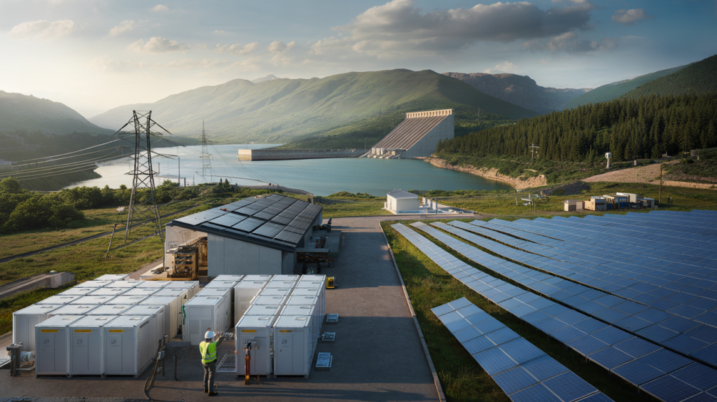 energía solar y almacenamiento en Bulgaria