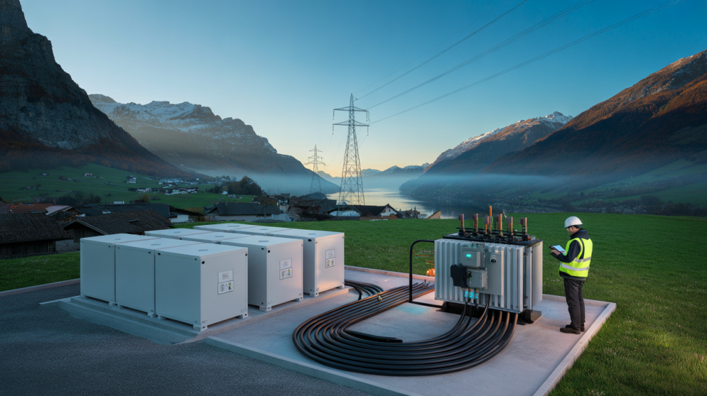 energieUri proyecto de baterías en Uri
