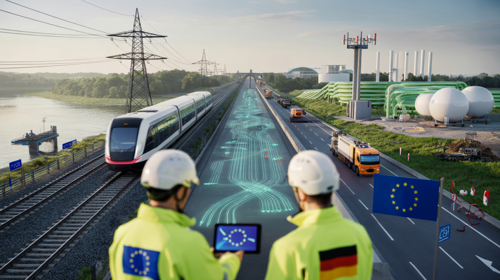 financiación europea proyectos de red Alemania
