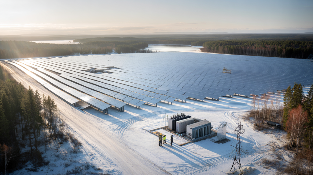 parque solar 101 MWp Finlandia