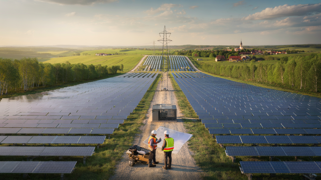 parque solar de 70 MW en Polonia