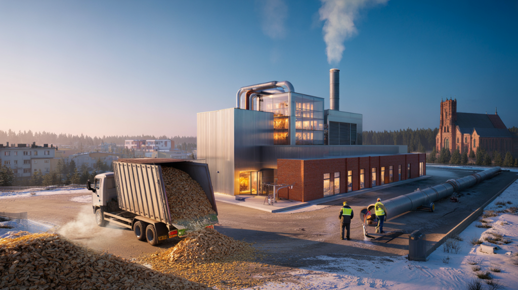 planta de biomasa 10 MW en Koszalin