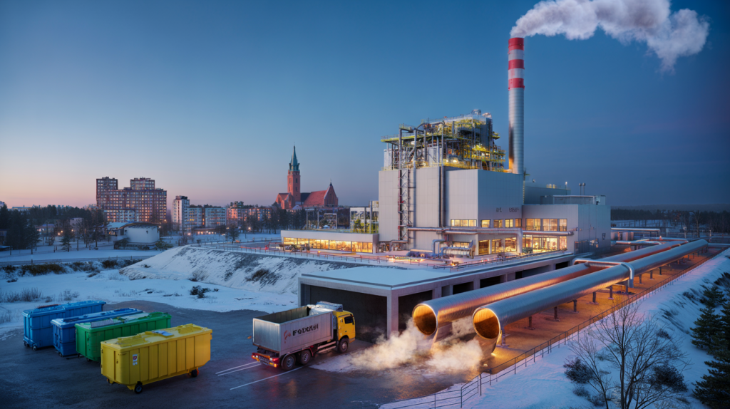 planta de valorización energética en Koszalin