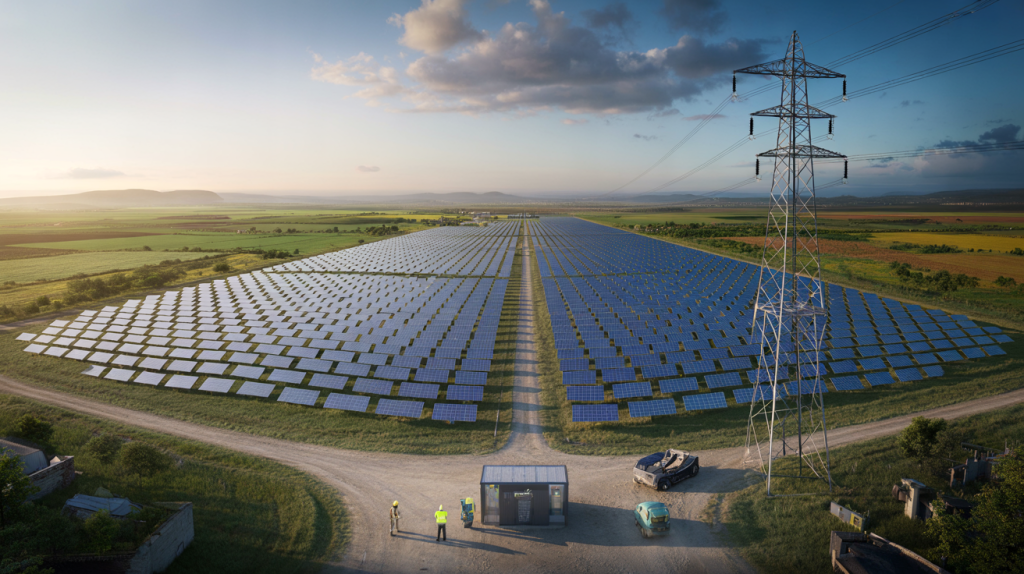 planta solar 315 MW Rumanía
