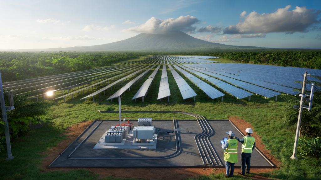 planta solar 5 MW El Salvador