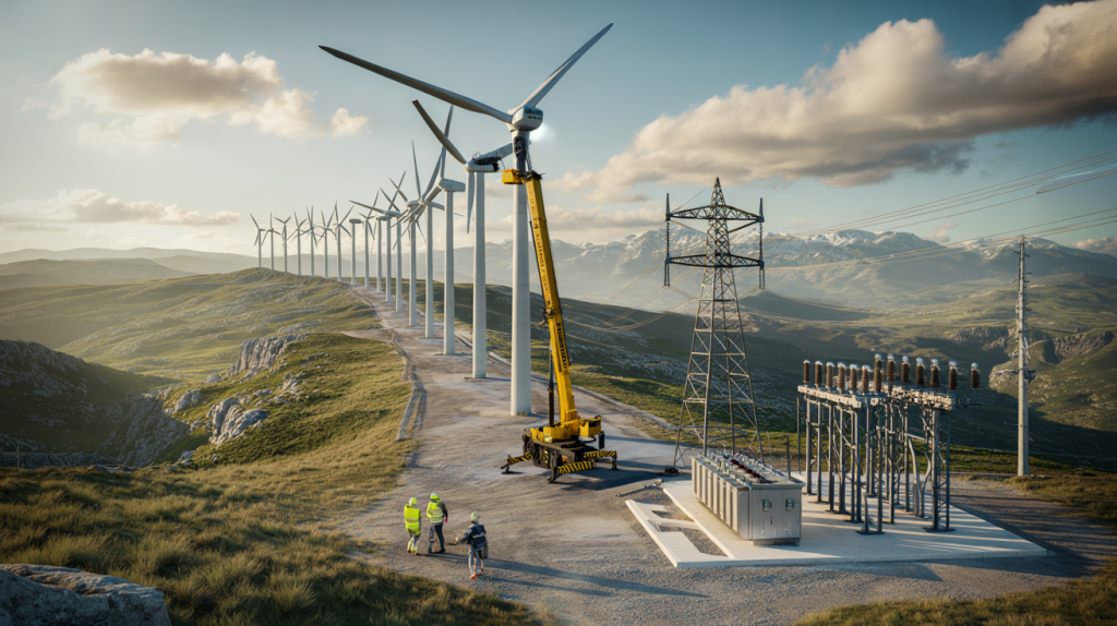 proyecto eólico 131 MW Macedonia del Norte
