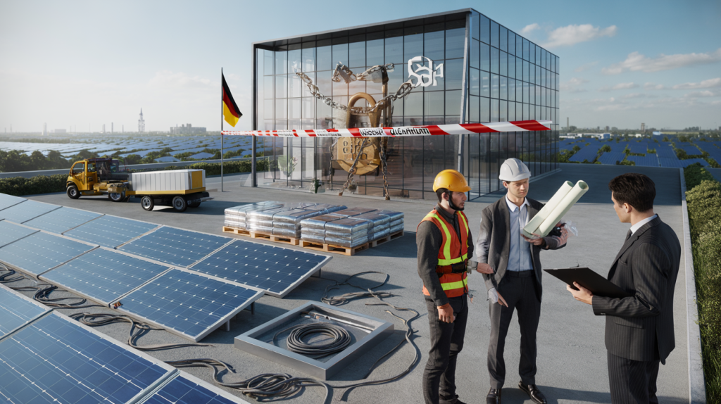 quiebra de BSH compañía solar alemana