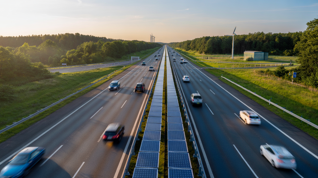 roadside solar project Germany
